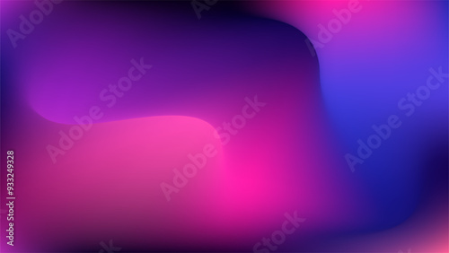 Blurred Gradient Background, Dark Style.