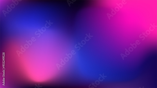 Blurred Gradient Background, Dark Style.