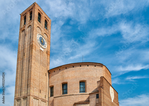 Este, an ancient town surrounded by medieval walls