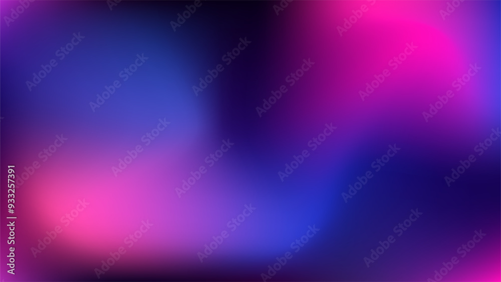 Fototapeta premium Blurred Gradient Background, Dark Style.