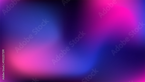 Blurred Gradient Background, Dark Style.