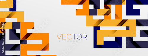 Color bend lines with shadow texture effect. Vector Illustration For Wallpaper, Banner, Background, Card, Book Illustration, landing page