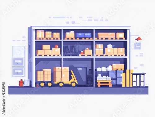 Optimizing Warehouse Inventory Flow A Logistics Technology Solution for Efficient Supply Chain Management and Business