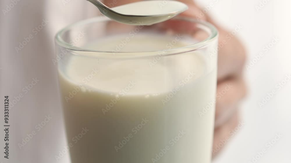 milk close up milk close up