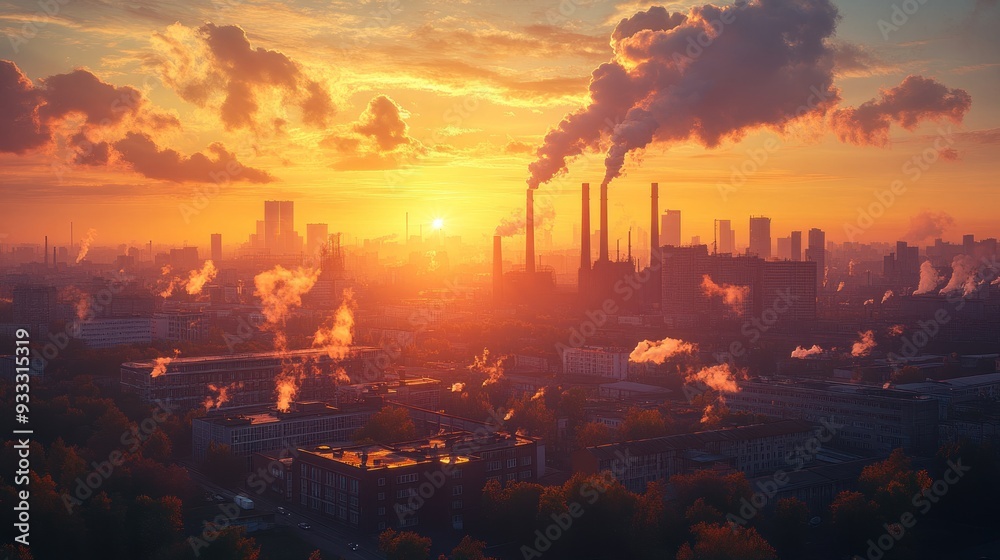 Industrial Sunrise Industrial Sunrise