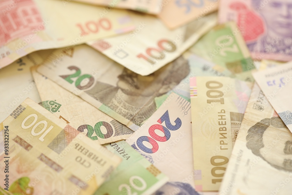 Ukrainian money is one thousand, five hundred and two hundred hryvnias. Ukrainian money is one thousand, five hundred and two hundred hryvnias.