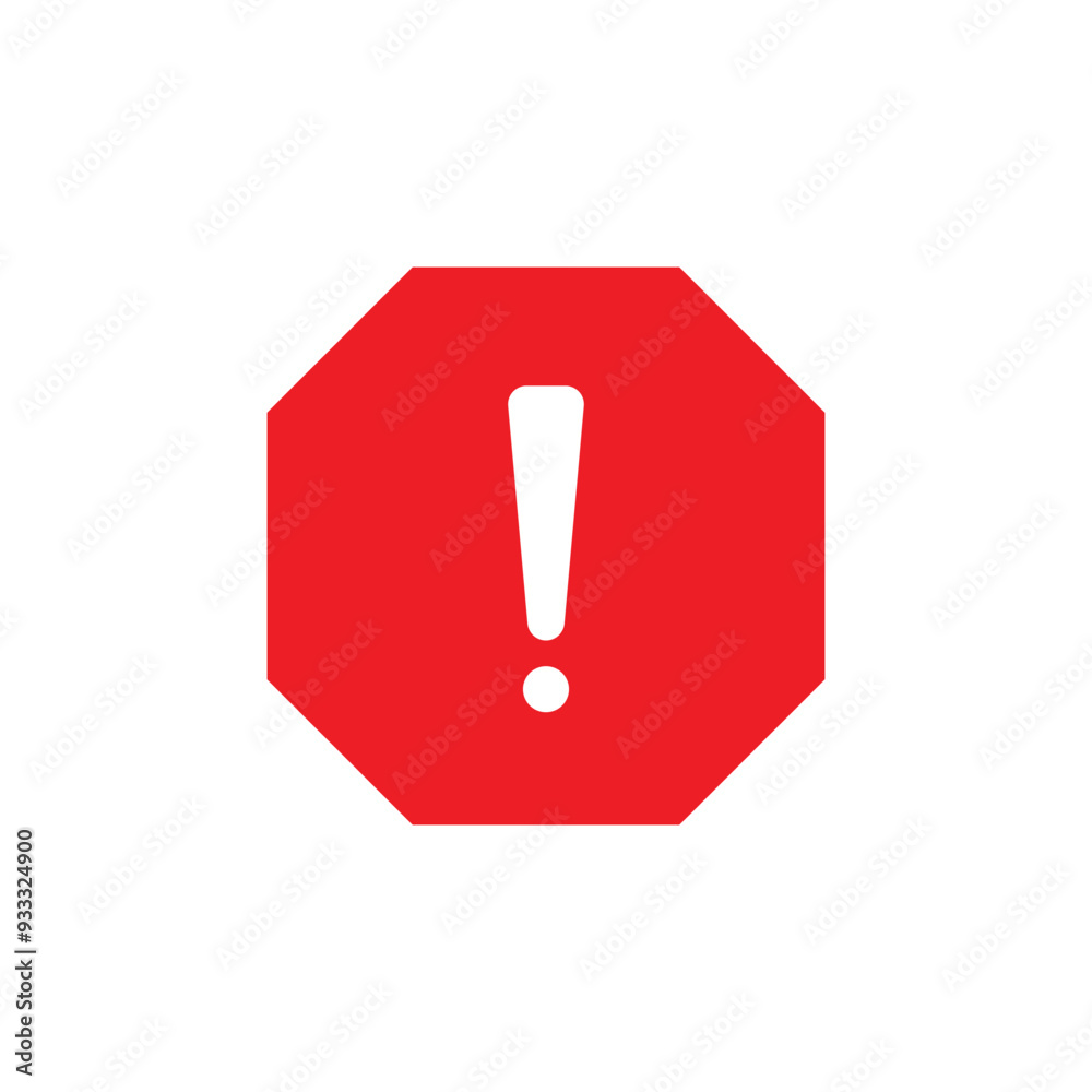 Caution warning signs. Exclamation marks. Vector Caution warning signs. Exclamation marks. Vector