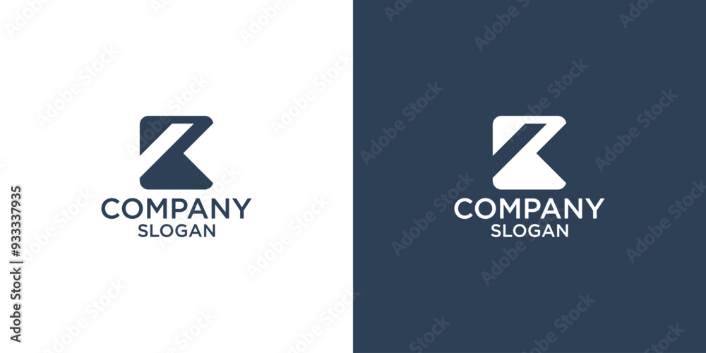 letter k abstract geometry logo vector design letter k abstract geometry logo vector design