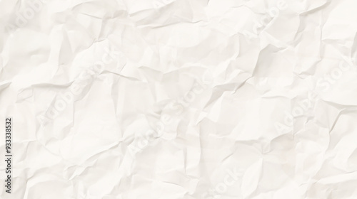 white crumpled paper background texture