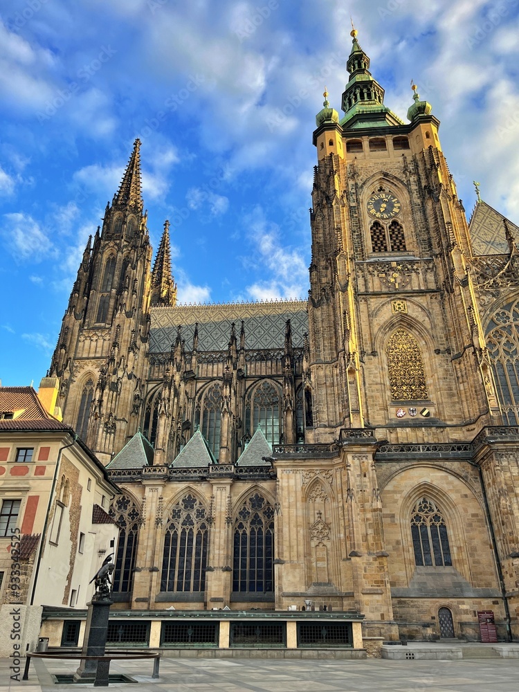 Fototapeta premium St. Vitus Cathedral in Prague castle