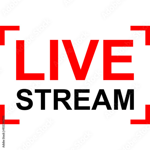 Free Download Live Streaming, Live News, Live Stream Badge, Video Stream. Vector Icon - GFXLoad