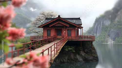 A traditional Japanese hous...