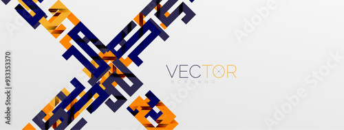 Color bend lines with shadow texture effect. Vector Illustration For Wallpaper, Banner, Background, Card, Book Illustration, landing page