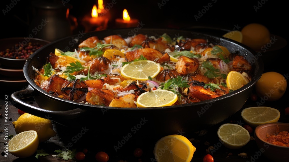Hot and Spicy Chicken Biryani, A most famous food of Pakistan Hot and Spicy Chicken Biryani, A most famous food of Pakistan