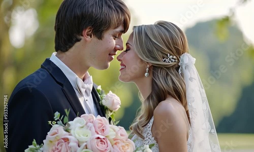 bride and groom photo