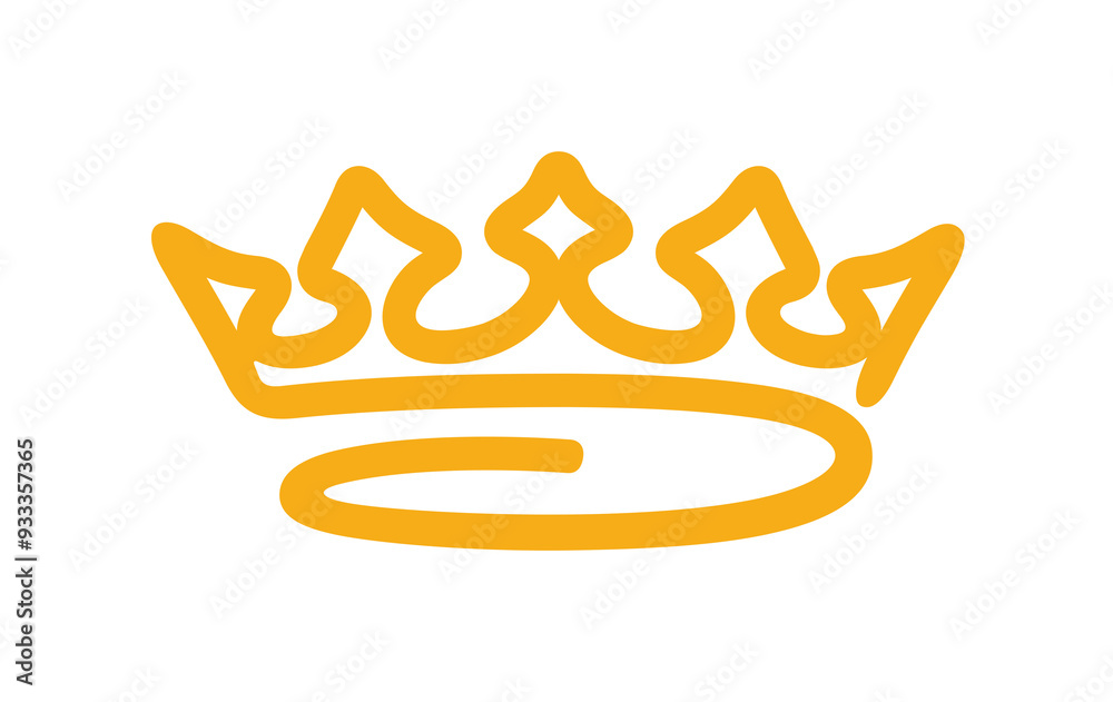 Hand drawn crown Hand drawn crown