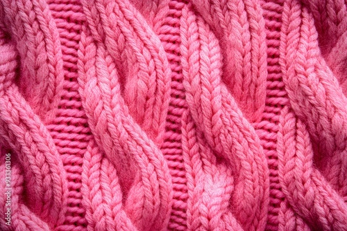 pink knitted background