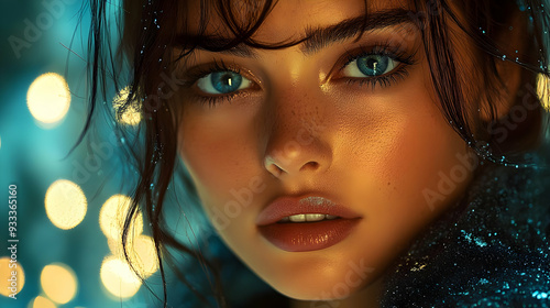 Close-up portrait of a youn...