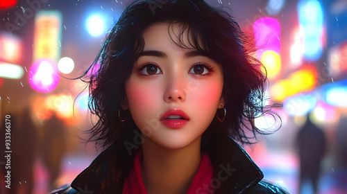 Close-up portrait of a youn...