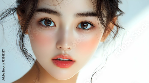 Close-up portrait of a youn...