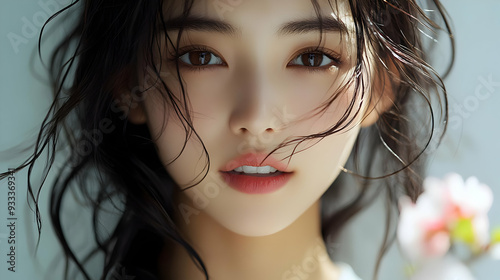 Close-up portrait of a youn...