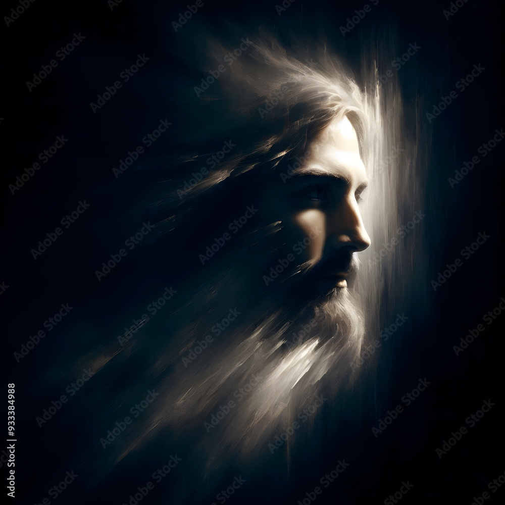 Jesus Oil Painting Portrait Jesus Oil Painting Portrait