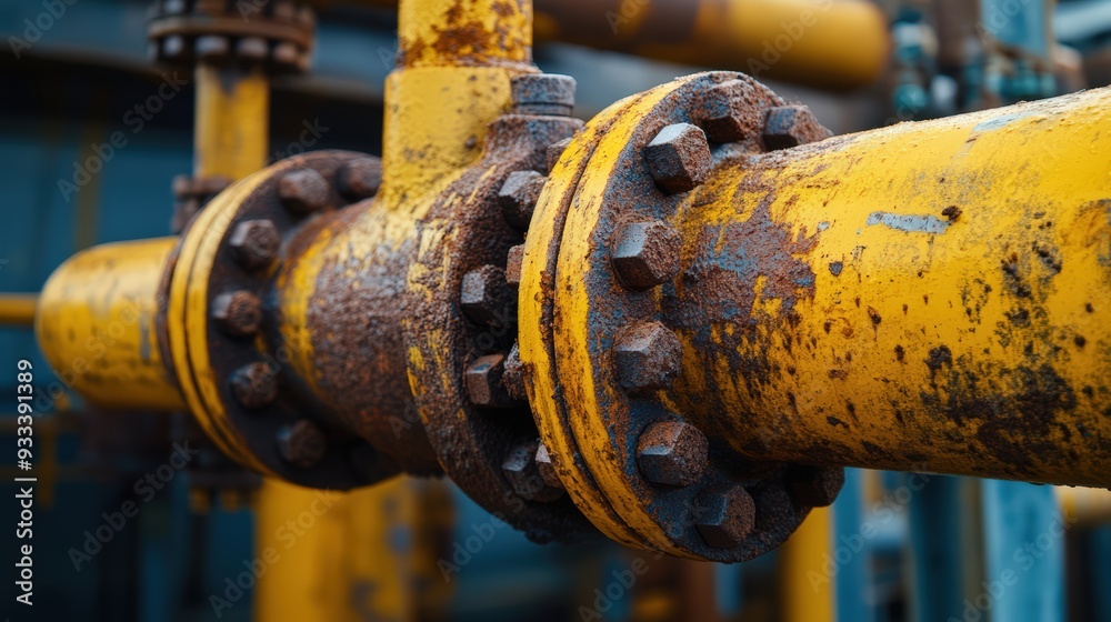 Petrochemical Plant with Steel Pipelines and Equipment in an Industrial Zone Petrochemical Plant with Steel Pipelines and Equipment in an Industrial Zone