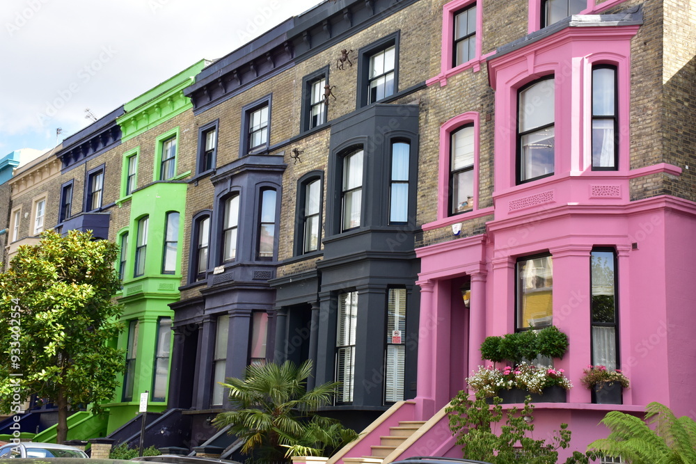 Fototapeta premium Color houses