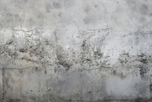 Processed collage of grey cracked stucco wall texture. Background for banner, backdrop or texture