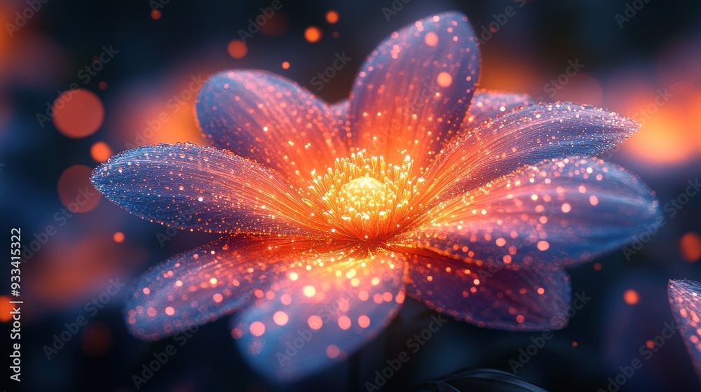 Glowing Flower Glowing Flower