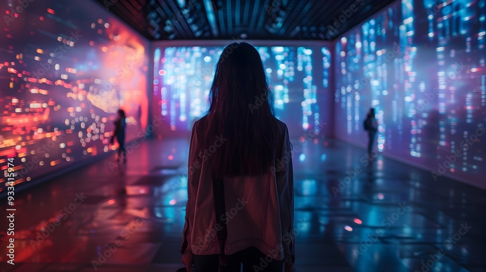 Captivating Interactive Art Installation Transforms Viewers Movements into Digital Artworks Captivating Interactive Art Installation Transforms Viewers Movements into Digital Artworks