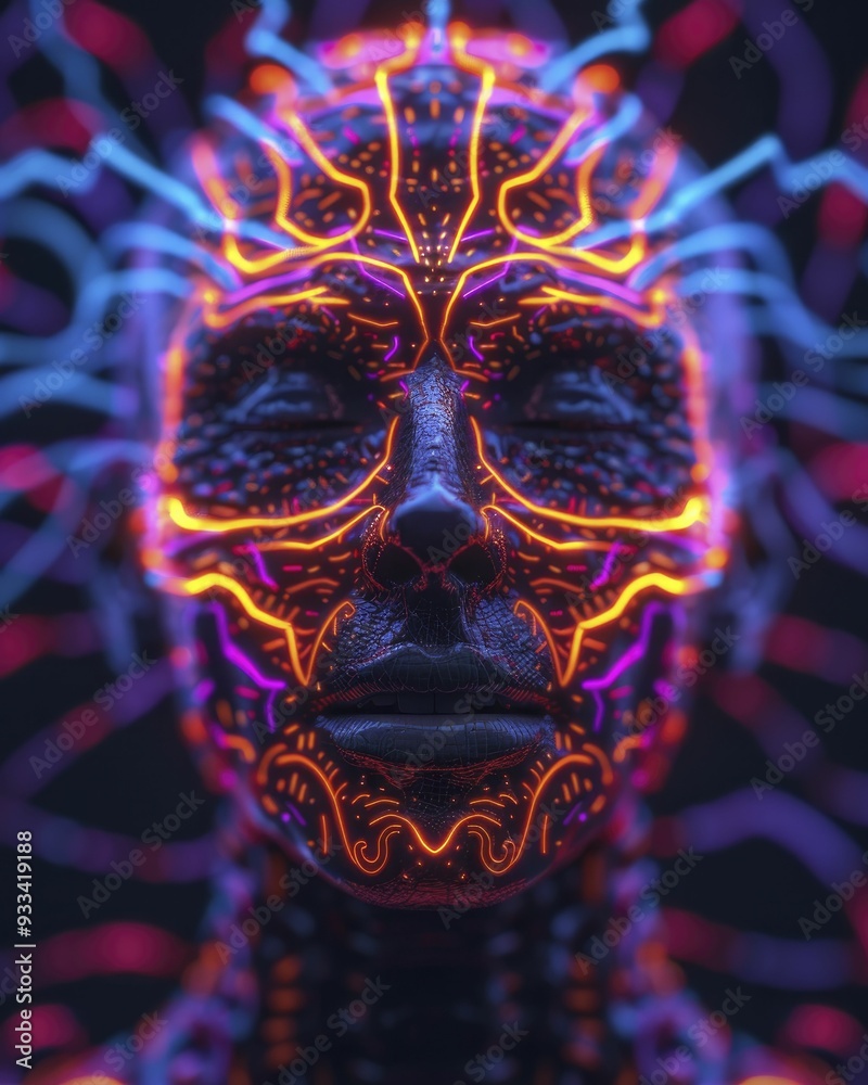Stylish neon art blending vibrant colors and dynamic patterns to create visually captivating and futuristic digital artworks that push the boundaries of creativity Stylish neon art blending vibrant colors and dynamic patterns to create visually captivating and futuristic digital artworks that push the boundaries of creativity