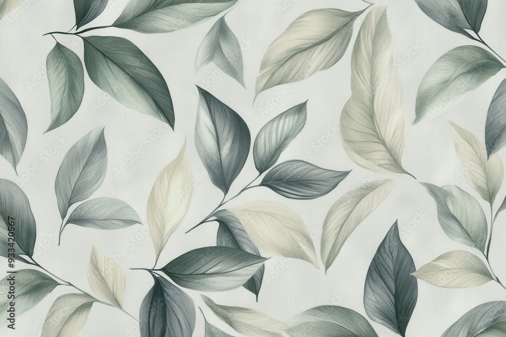 Elegant Botanical Pattern Elegant Botanical Pattern