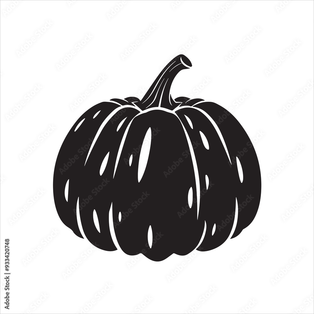 Pumpkin Silhouette Pumpkin Silhouette