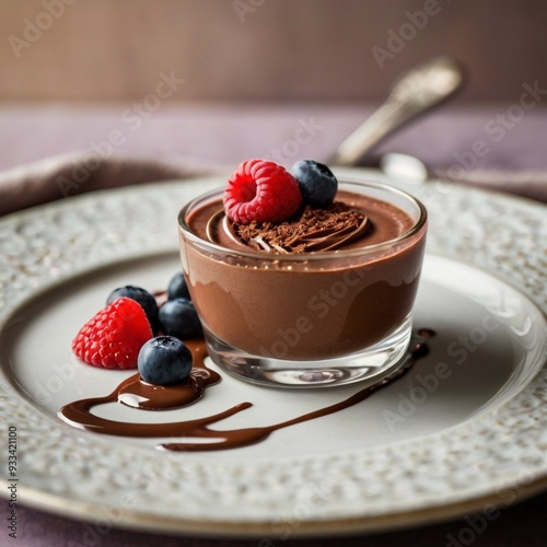 fraises au chocolat photo