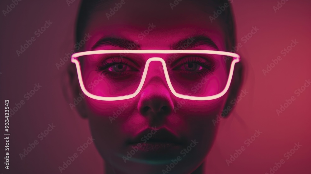 Trendy neon patterns showcasing striking, vivid hues and avant-garde styles create a lasting impression.