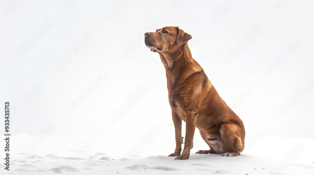 Young brown French Bulldog playing isolated on white studio background Young brown French Bulldog playing isolated on white studio background