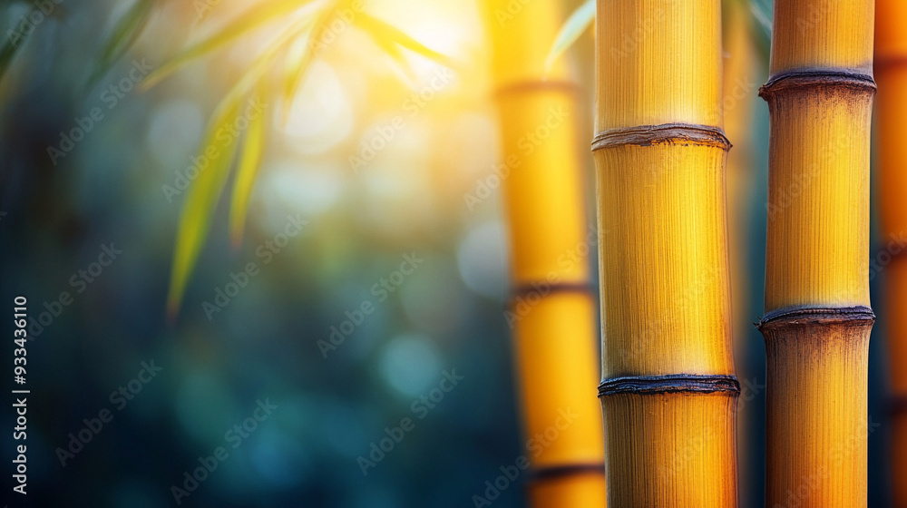 bamboo grove with trunks in sharp focus, while the background is softly blurred, creating a peaceful and natural atmosphere. Ideal for themes of tranquility, nature, and growth bamboo grove with trunks in sharp focus, while the background is softly blurred, creating a peaceful and natural atmosphere. Ideal for themes of tranquility, nature, and growth