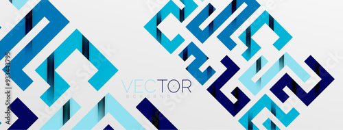 Color bend lines with shadow texture effect. Vector Illustration For Wallpaper, Banner, Background, Card, Book Illustration, landing page