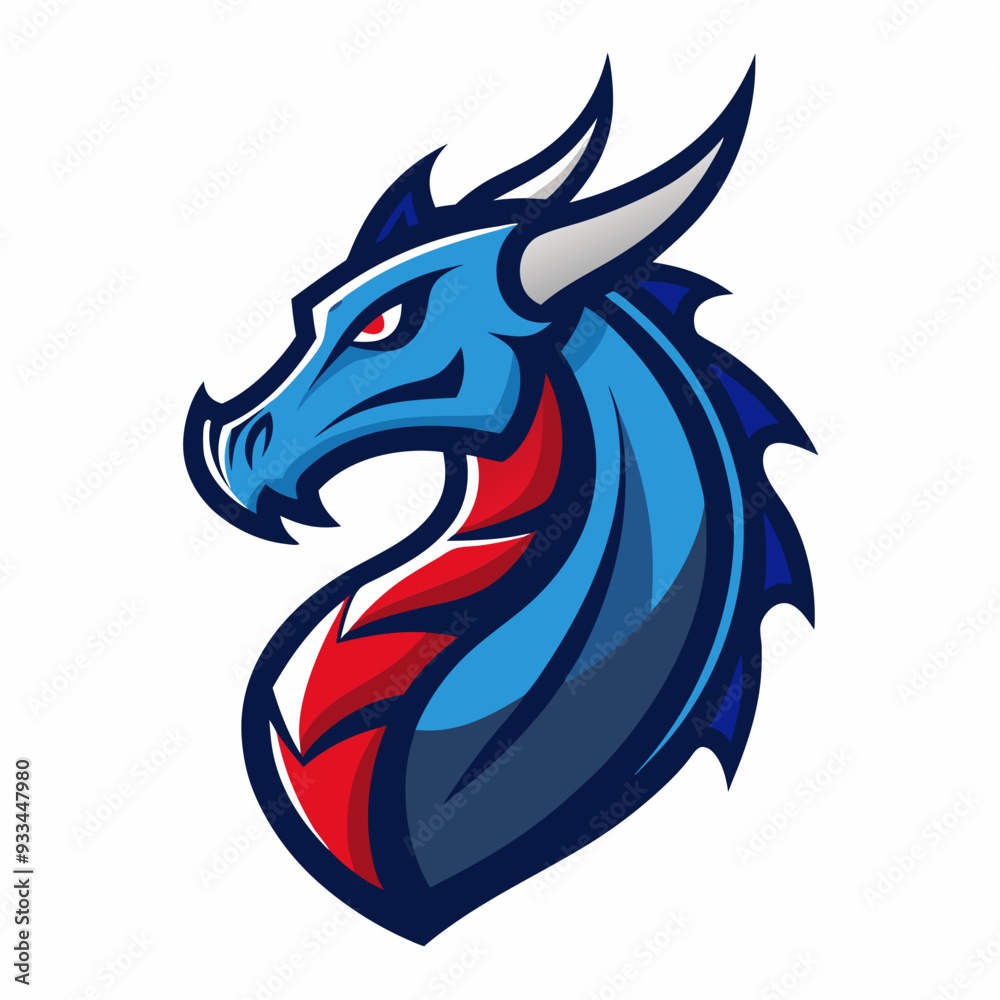 Dragon art vector illustration Dragon art vector illustration