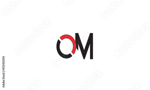 Free Download OM, MO, O, M Abstract Letters Logo Monogram	 - GFXLoad