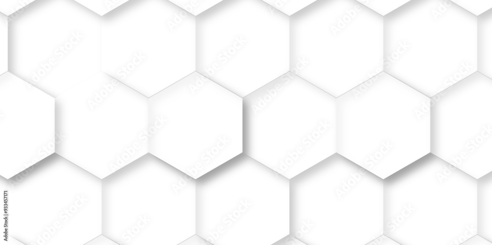 Hexagon shape white clean 3d vector format abstract design background for desktop Hexagon shape white clean 3d vector format abstract design background for desktop