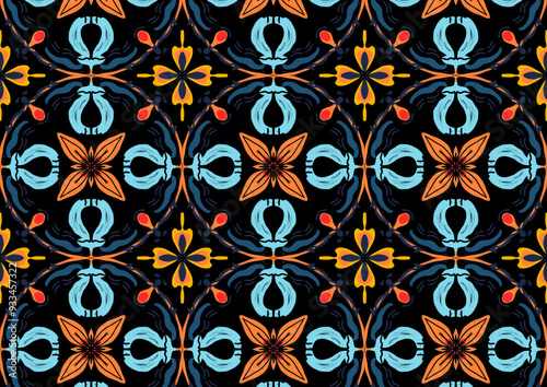 ethnic, native fabric ,patterns, with tribal, african, american, seamless patterns, traditional oriental patterns, including textiles, rugs, wallpapers, clothing, culture, and art, decoration.