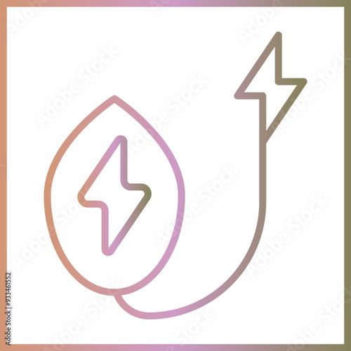 Hydropower icon Design