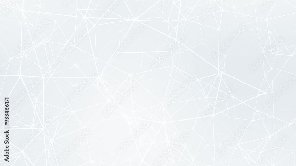 White wireframe abstract background animation White wireframe abstract background animation