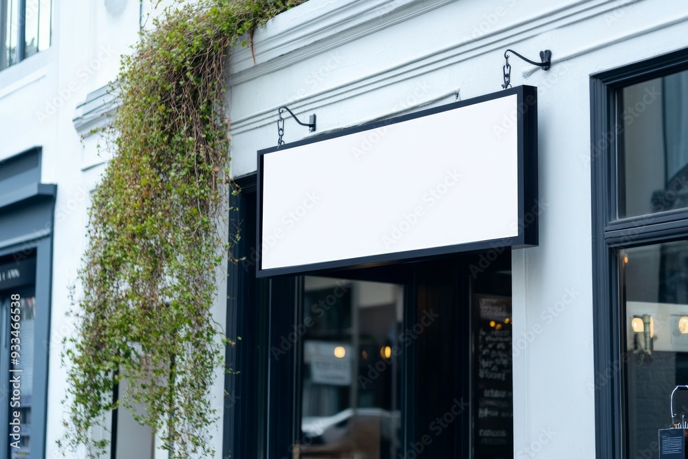 custom made wallpaper toronto digitalblack empty outdoor hanging business signage on the side of the building