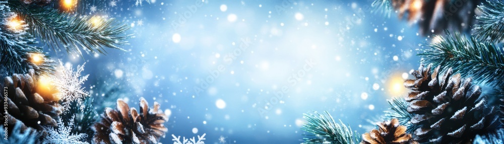 Winter Snowy Background Winter Snowy Background