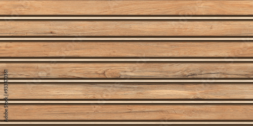 Wooden slats. Natural wood lath line arrange pattern texture background