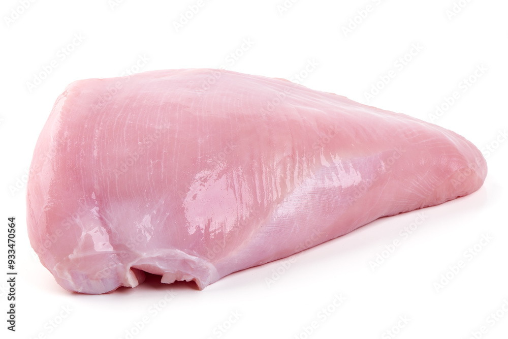 Raw Turkey Breasts, isolated on a white background. Raw Turkey Breasts, isolated on a white background.