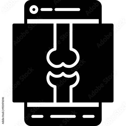 Bone Joint X-Ray Icon